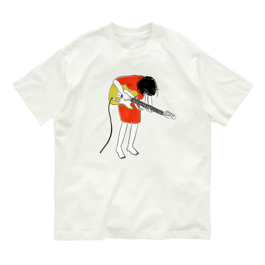 oyasmurのtele オーガニックコットンTシャツ