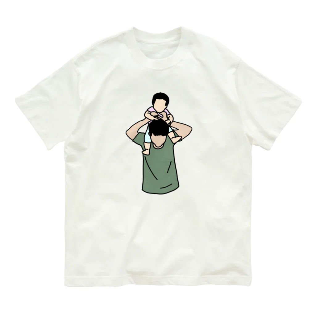 赤ちゃんワンちゃんの部屋のkataguruma オーガニックコットンTシャツ