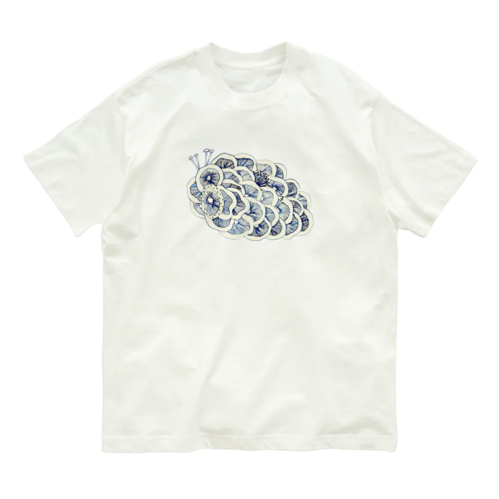 オガサワラミチの茸虫 オーガニックコットンTシャツ