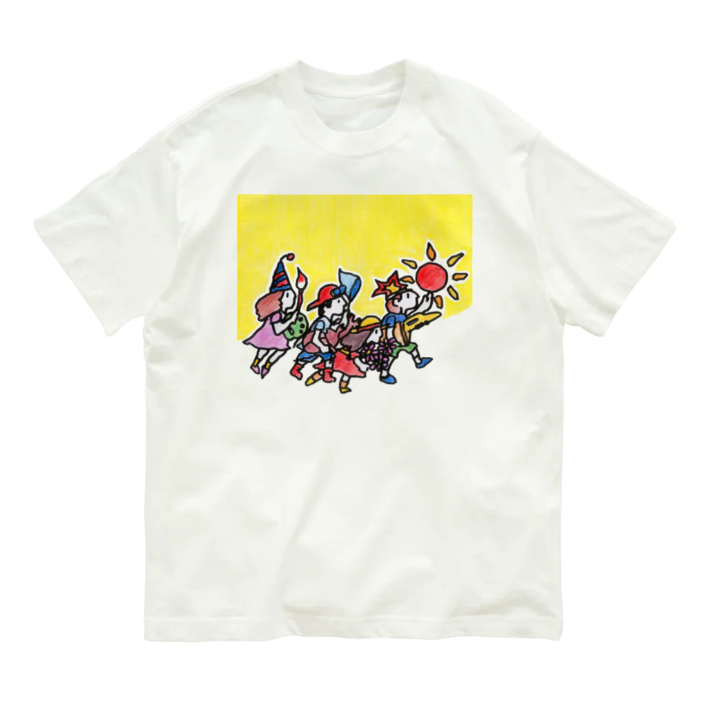 artcommunityのヒーロー研究室 オーガニックコットンTシャツ