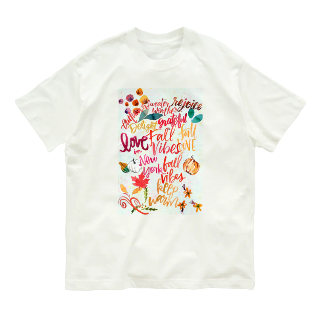 Anencephaly AngelのAutumn Mishaps Organic Cotton T-Shirt