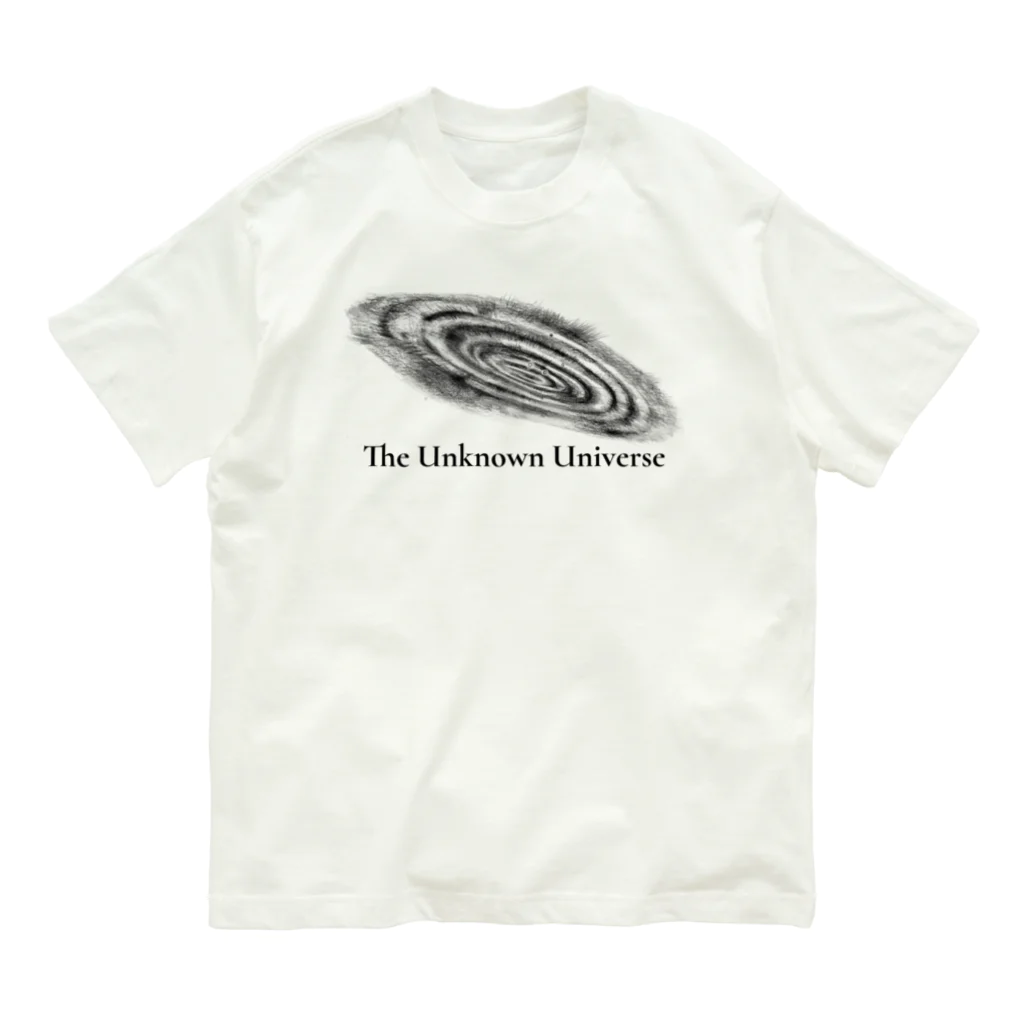 ミミコンブのThe Unknown Universe オーガニックコットンTシャツ