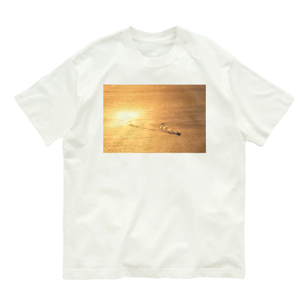 小佐々塾の黄金色の海 Organic Cotton T-Shirt