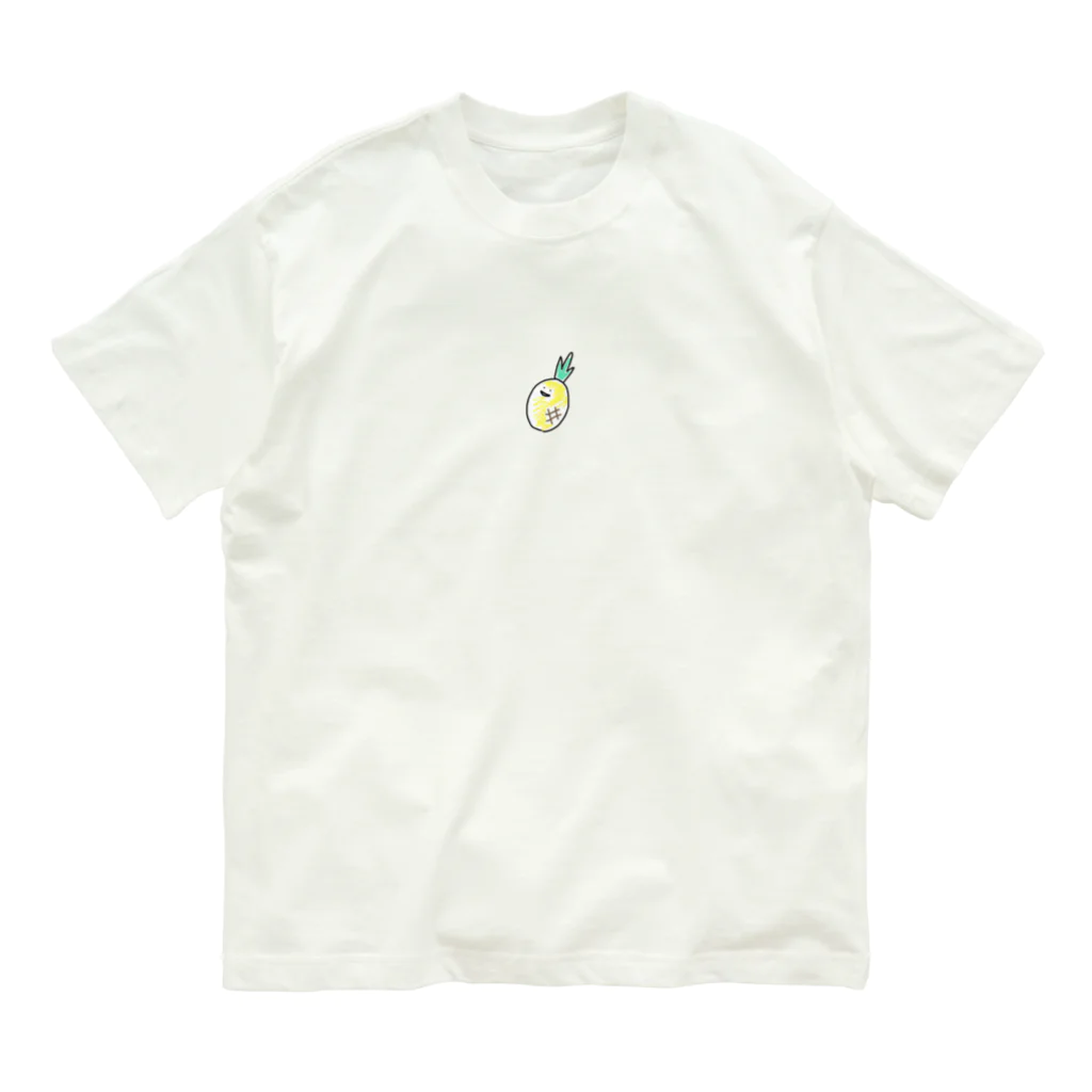 puccataisaのパイナップルTシャツ Organic Cotton T-Shirt