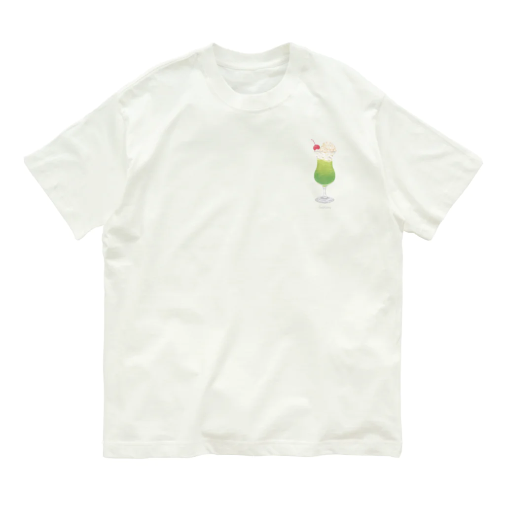 おさだかずなの儚いクリームソーダ Organic Cotton T-Shirt