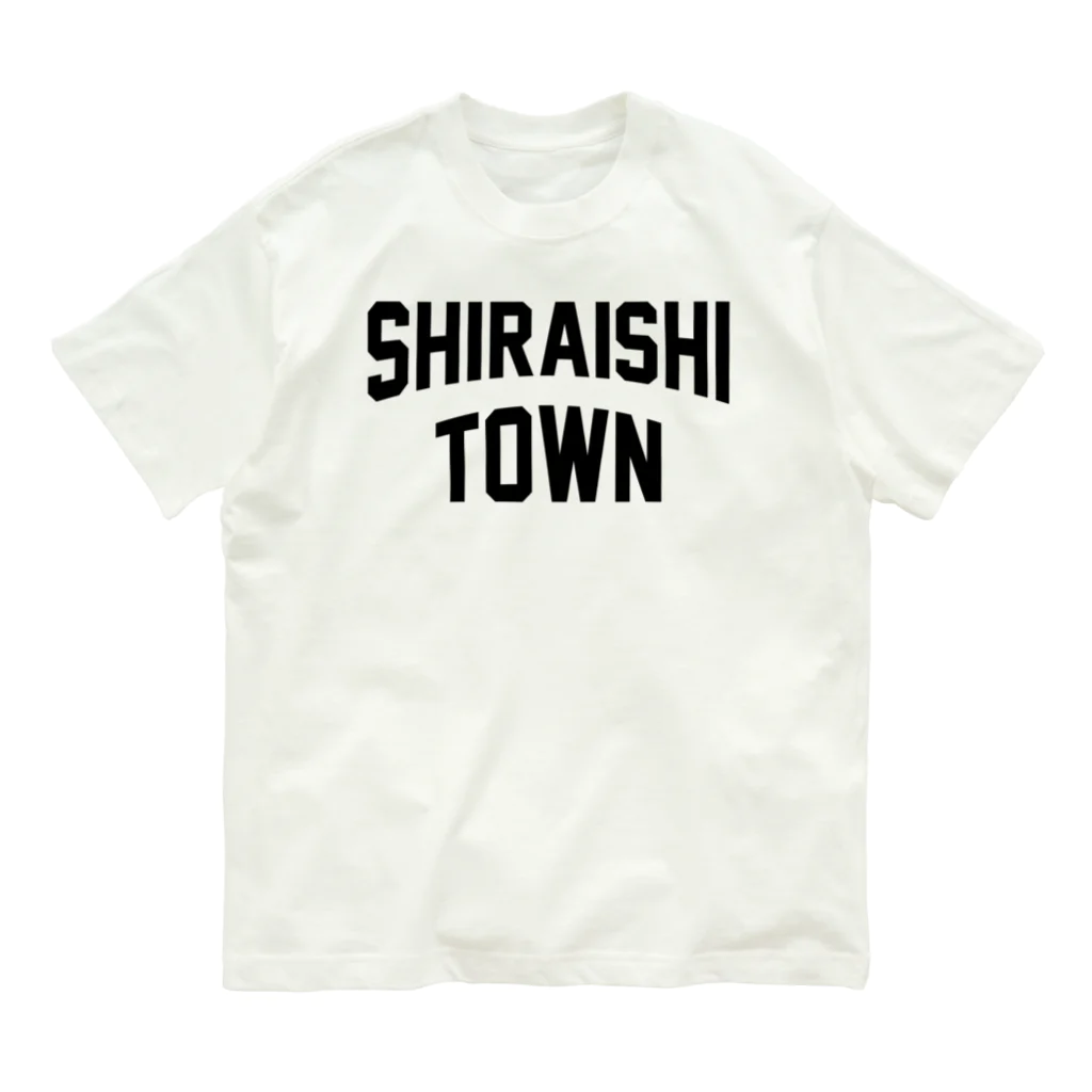 JIMOTOE Wear Local Japanの白石町 SHIRAISHI TOWN Organic Cotton T-Shirt