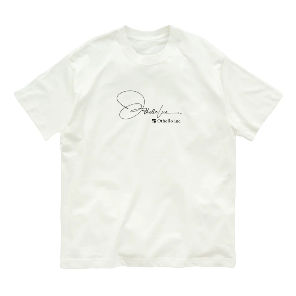 OthelloのOthello inc. Black_shadow オーガニックコットンTシャツ