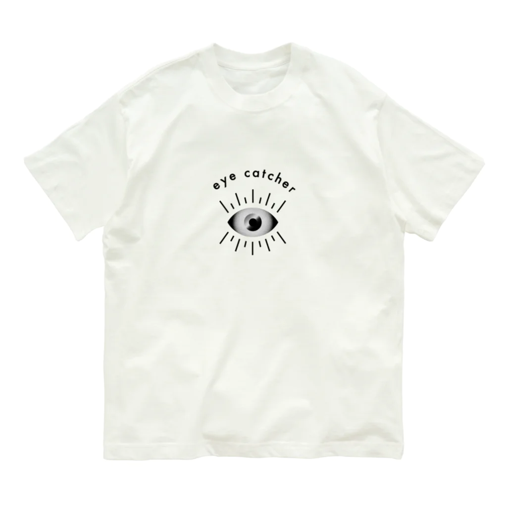 eye catcherのeye catcher ロゴマーク オーガニックコットンTシャツ