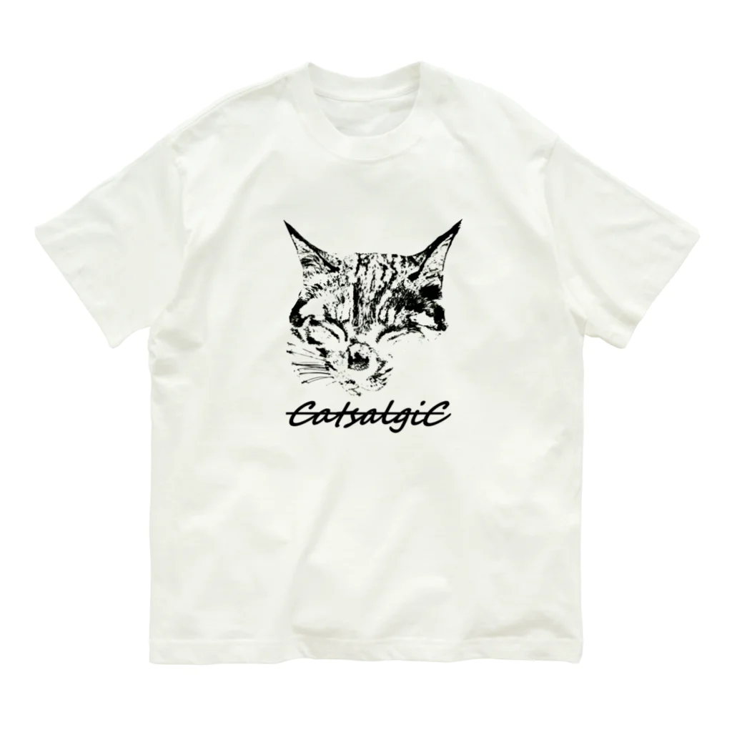 CatsalgiCのCatsalgiC《オリジナルロゴ》 オーガニックコットンTシャツ