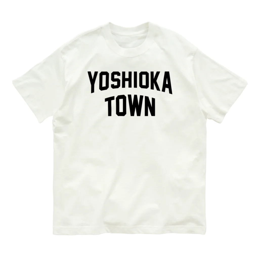 JIMOTOE Wear Local Japanの吉岡町 YOSHIOKA TOWN オーガニックコットンTシャツ