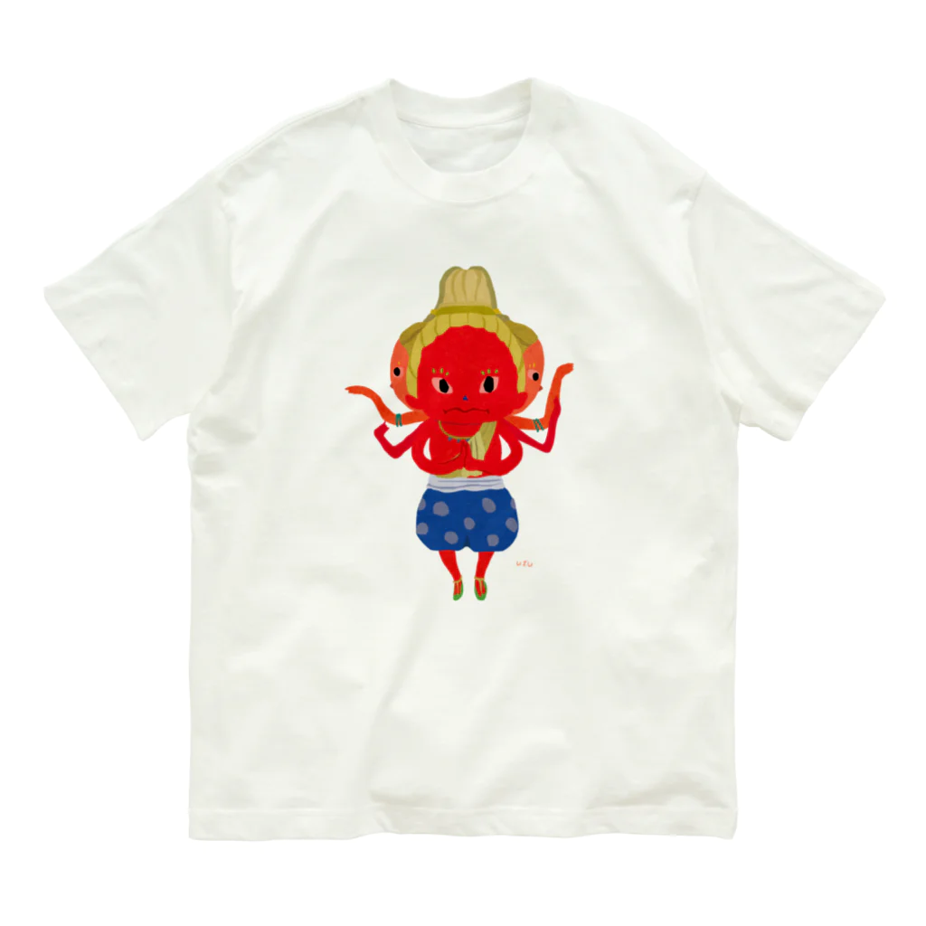 おばけ商店の神仏Tシャツ〈阿修羅〉 Organic Cotton T-Shirt