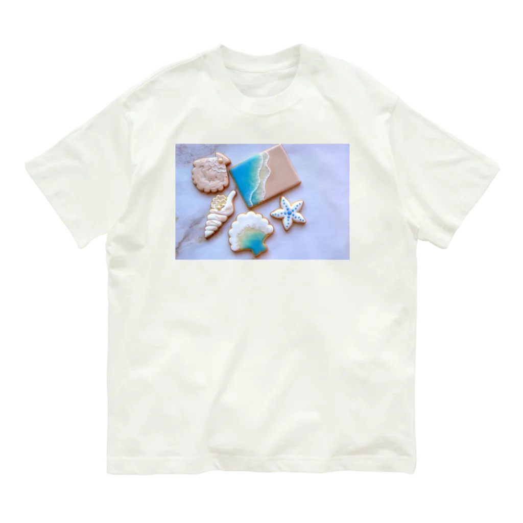 Lil joy sweetsの夏の日 オーガニックコットンTシャツ