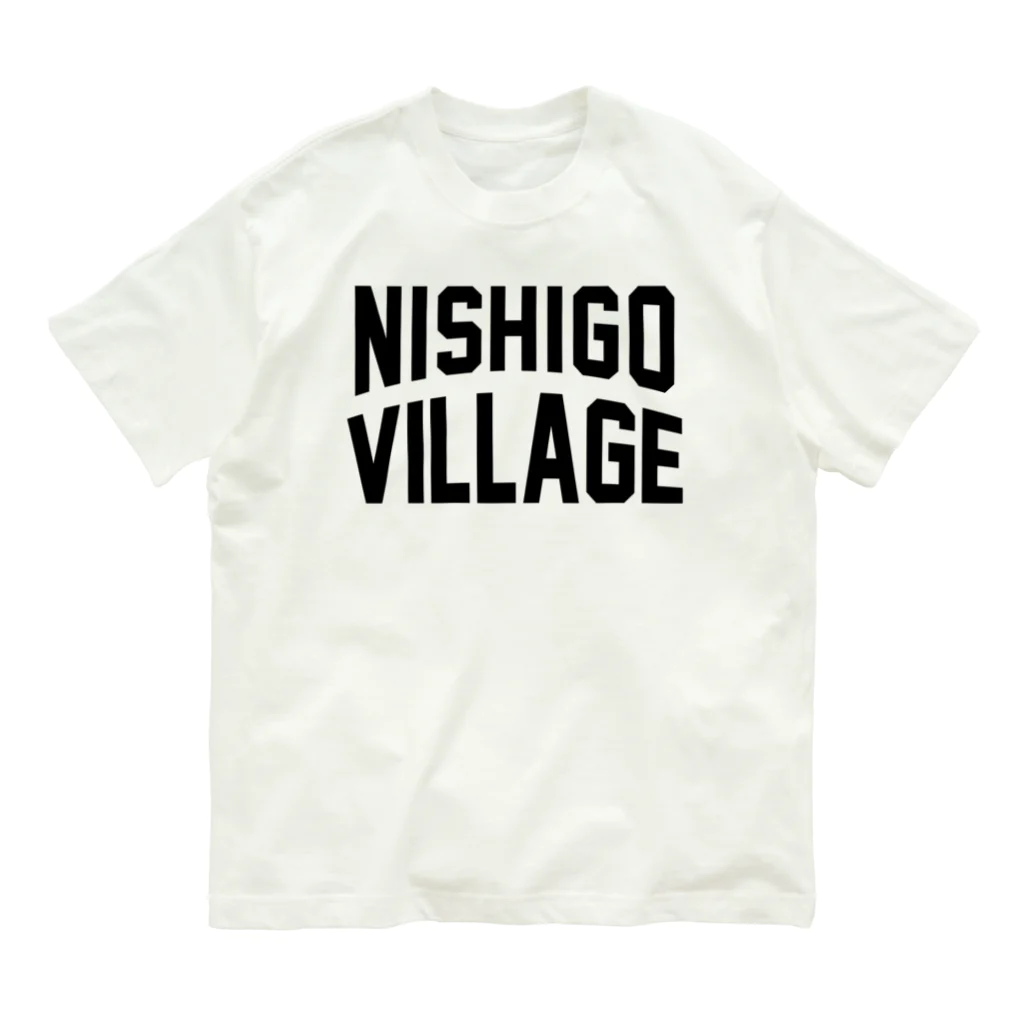 JIMOTO Wear Local Japanの西郷村 NISHIGO VILLAGE オーガニックコットンTシャツ