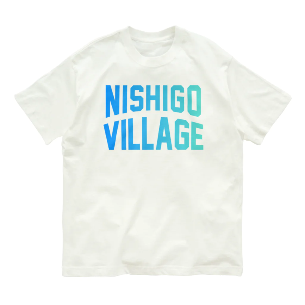 JIMOTO Wear Local Japanの西郷村 NISHIGO VILLAGE オーガニックコットンTシャツ