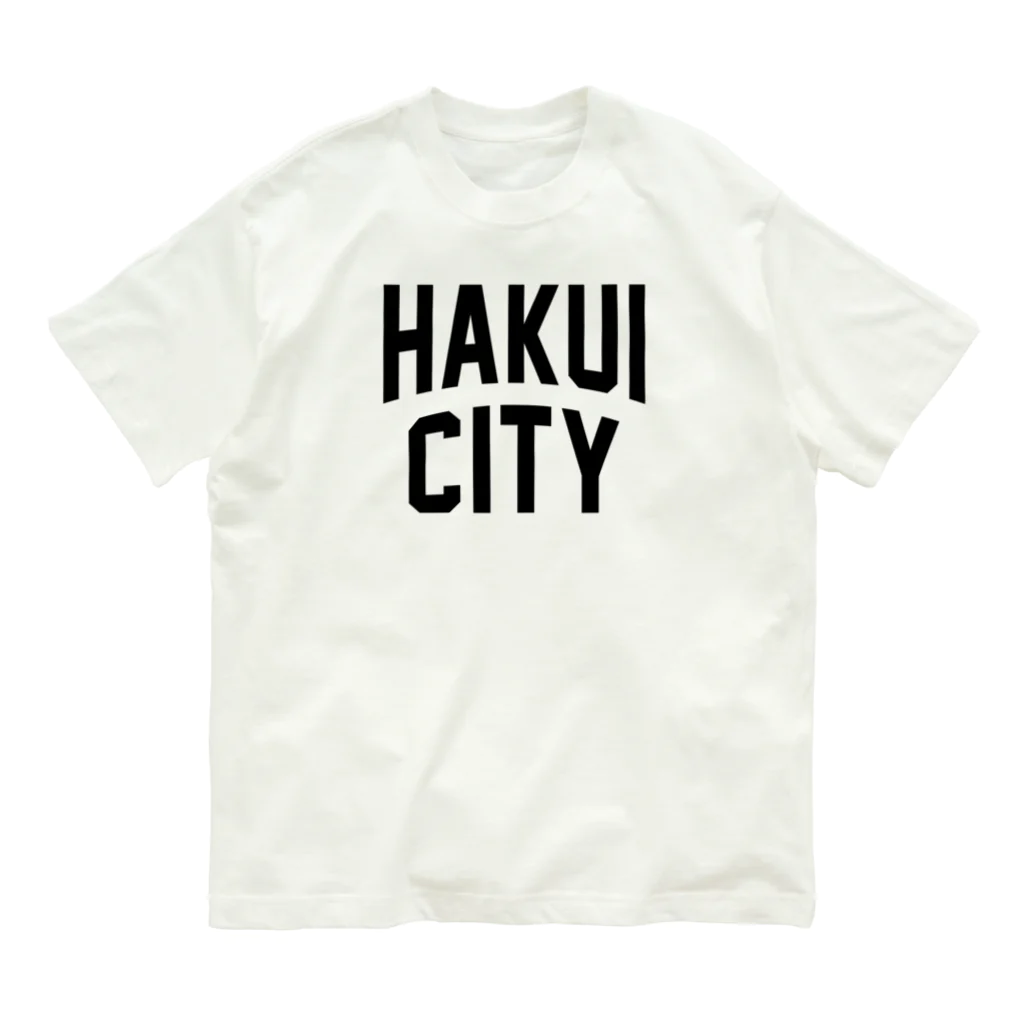 JIMOTOE Wear Local Japanの羽咋市 HAKUI CITY Organic Cotton T-Shirt