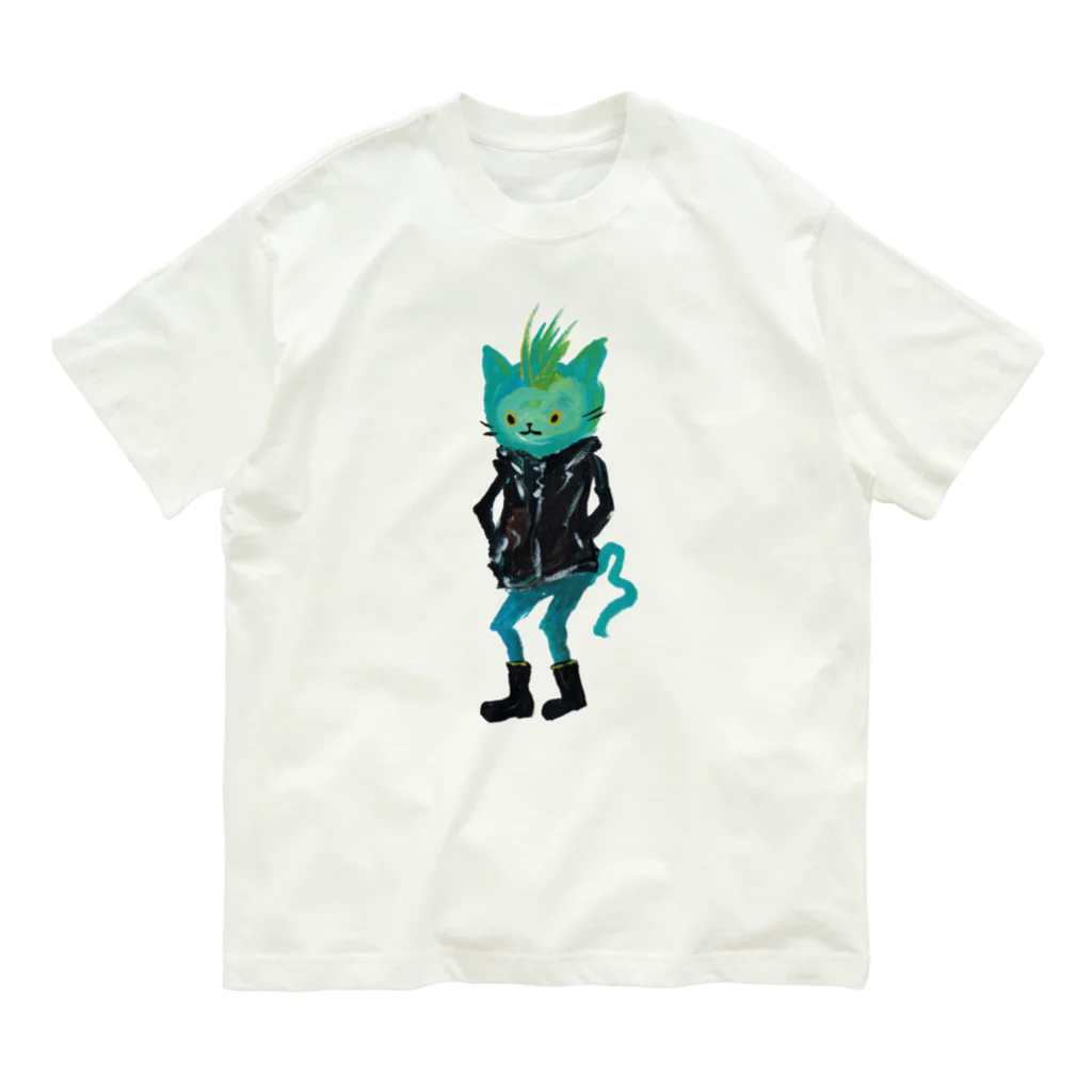 COULEUR PECOE（クルールペコ）のねこびとさん（ジョエル） Organic Cotton T-Shirt