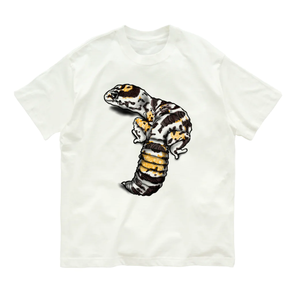 かおちぃちゃんねるのニシアフリカトカゲモドキ Organic Cotton T-Shirt
