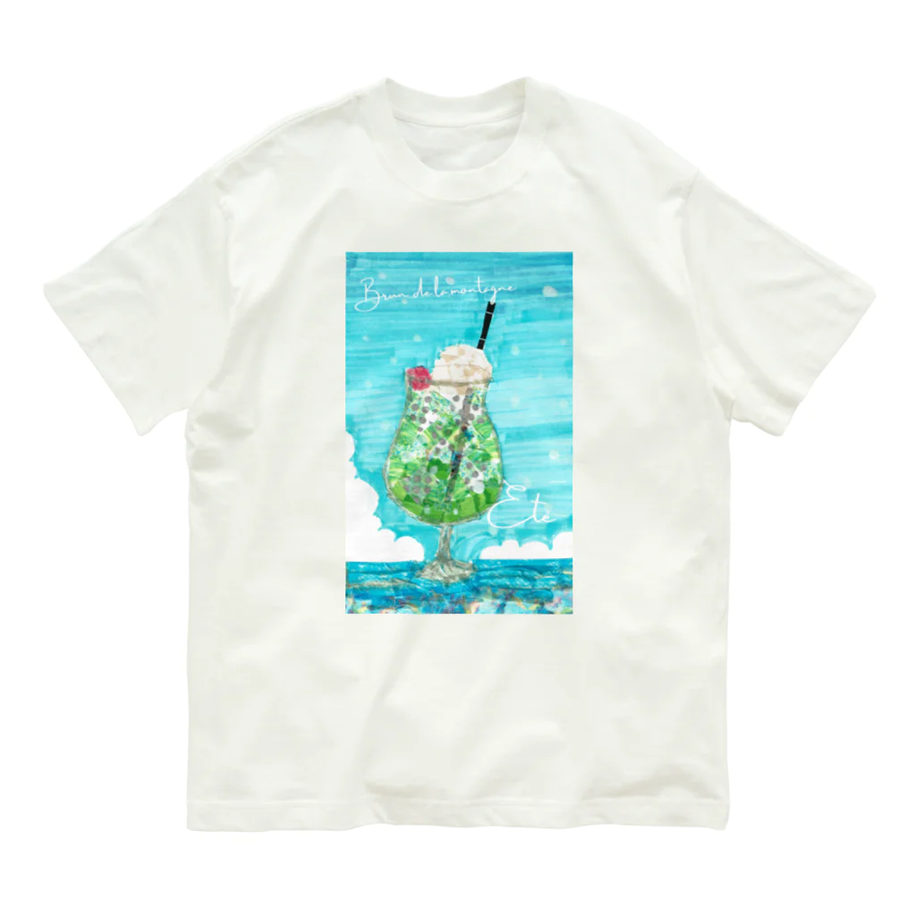 Cocono.ChannelのBRUN 2022 été オーガニックコットンTシャツ