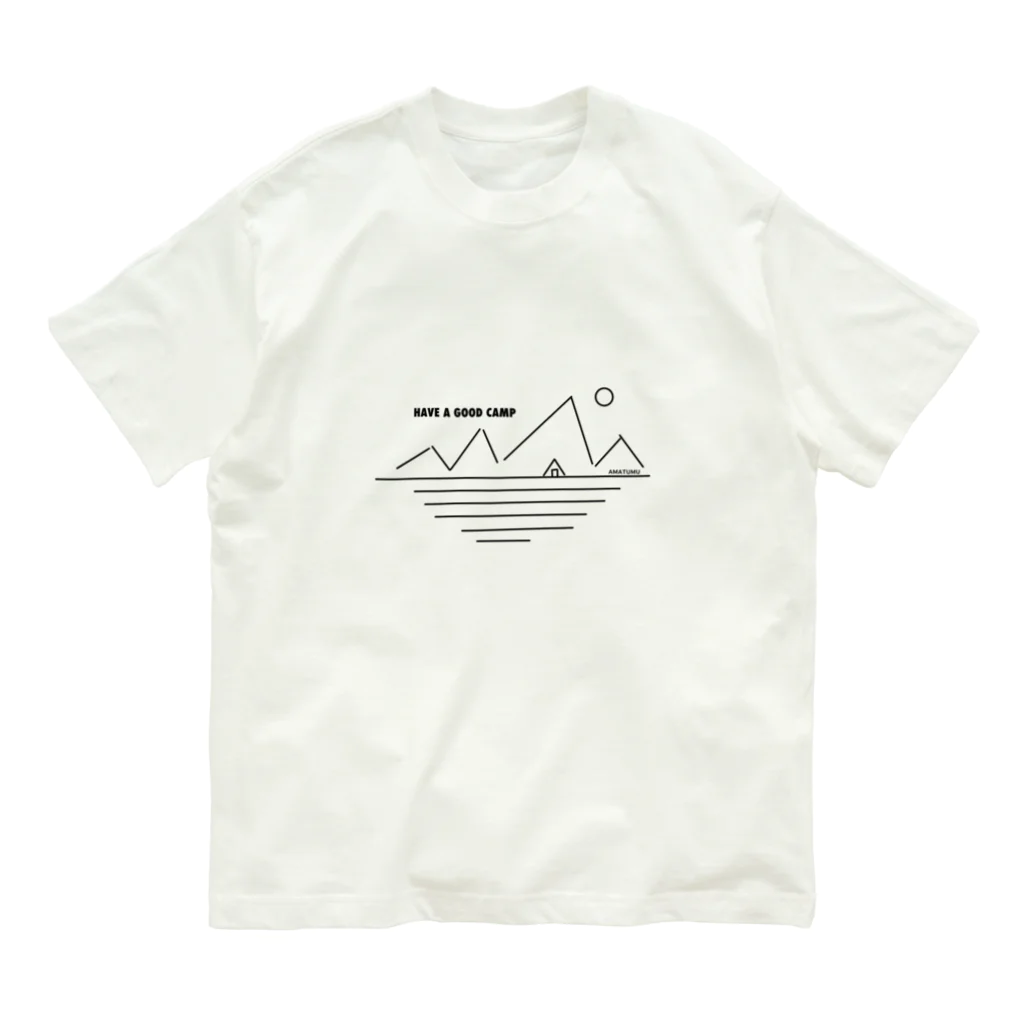 AMATUMU_CAMPのAMATUMU.Tシャツ.ロンT オーガニックコットンTシャツ