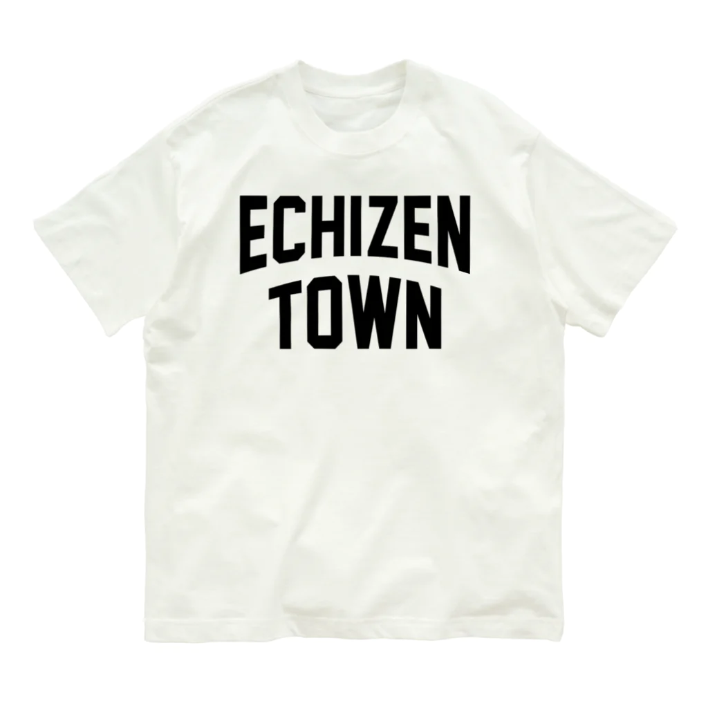 JIMOTOE Wear Local Japanの越前町 ECHIZEN TOWN Organic Cotton T-Shirt