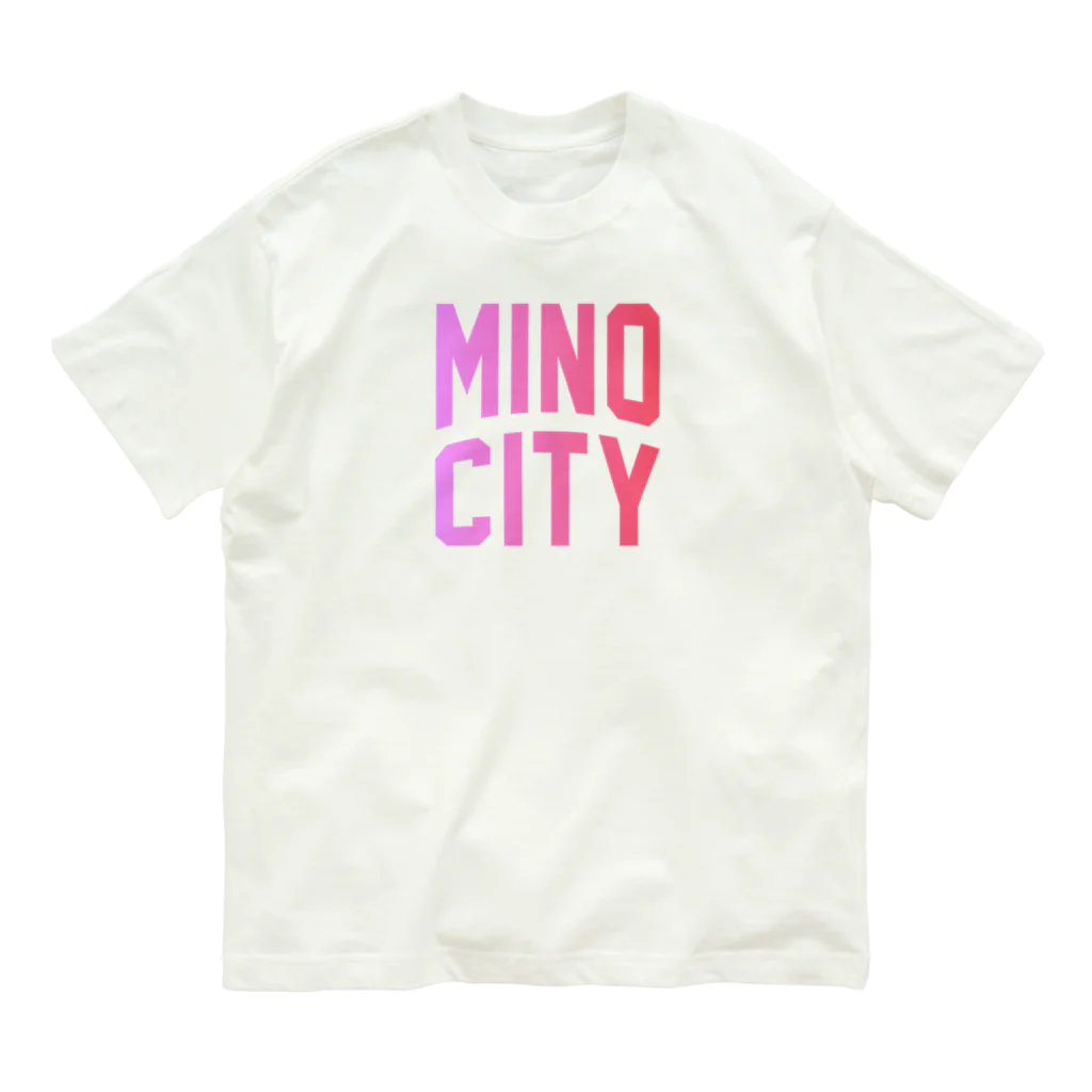 JIMOTOE Wear Local Japanの美濃市 MINO CITY Organic Cotton T-Shirt