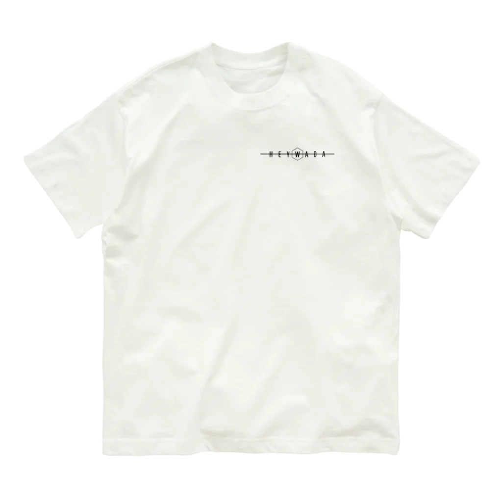 HEYWADA SHOPのHEYWADA LOGO オーガニックコットンTシャツ