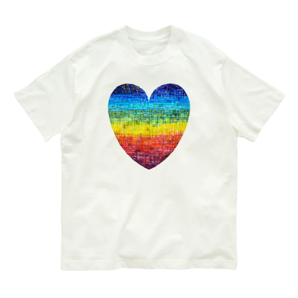 nissyheartのマルカツハート Organic Cotton T-Shirt