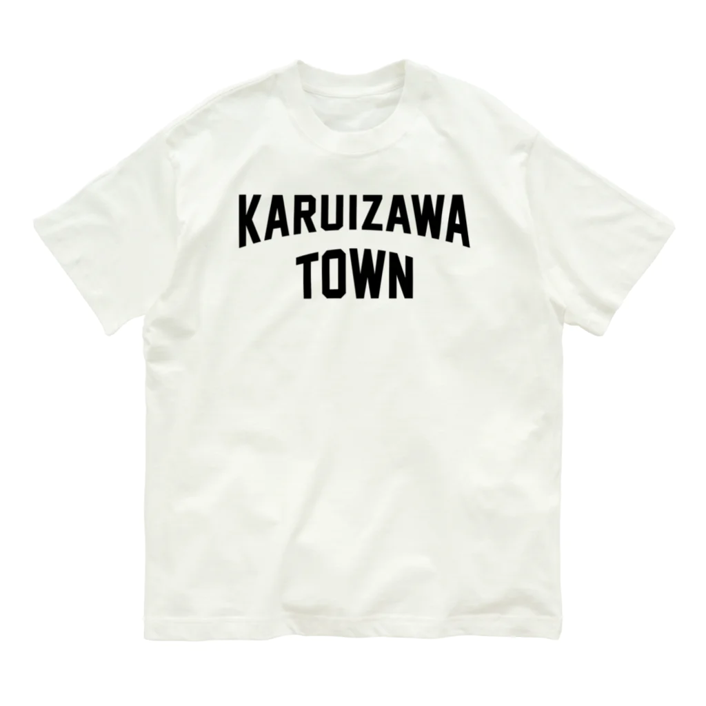 JIMOTOE Wear Local Japanの軽井沢町 KARUIZAWA TOWN オーガニックコットンTシャツ