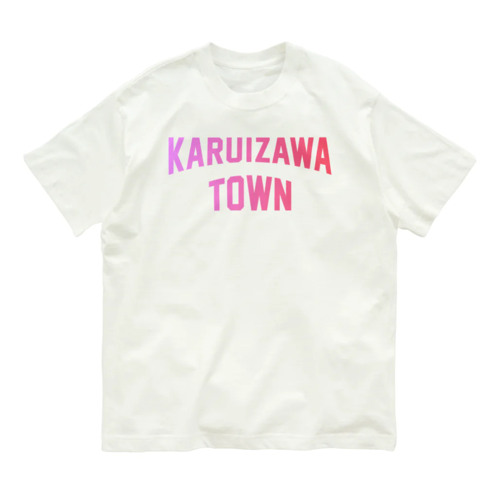 JIMOTOE Wear Local Japanの軽井沢町 KARUIZAWA TOWN オーガニックコットンTシャツ