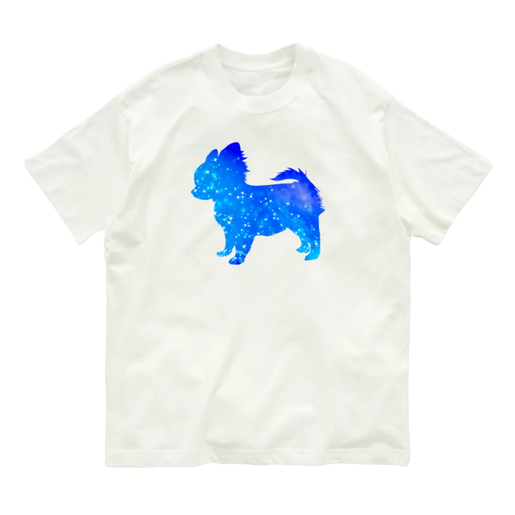 chicodeza by suzuriの星のチワワ Organic Cotton T-Shirt