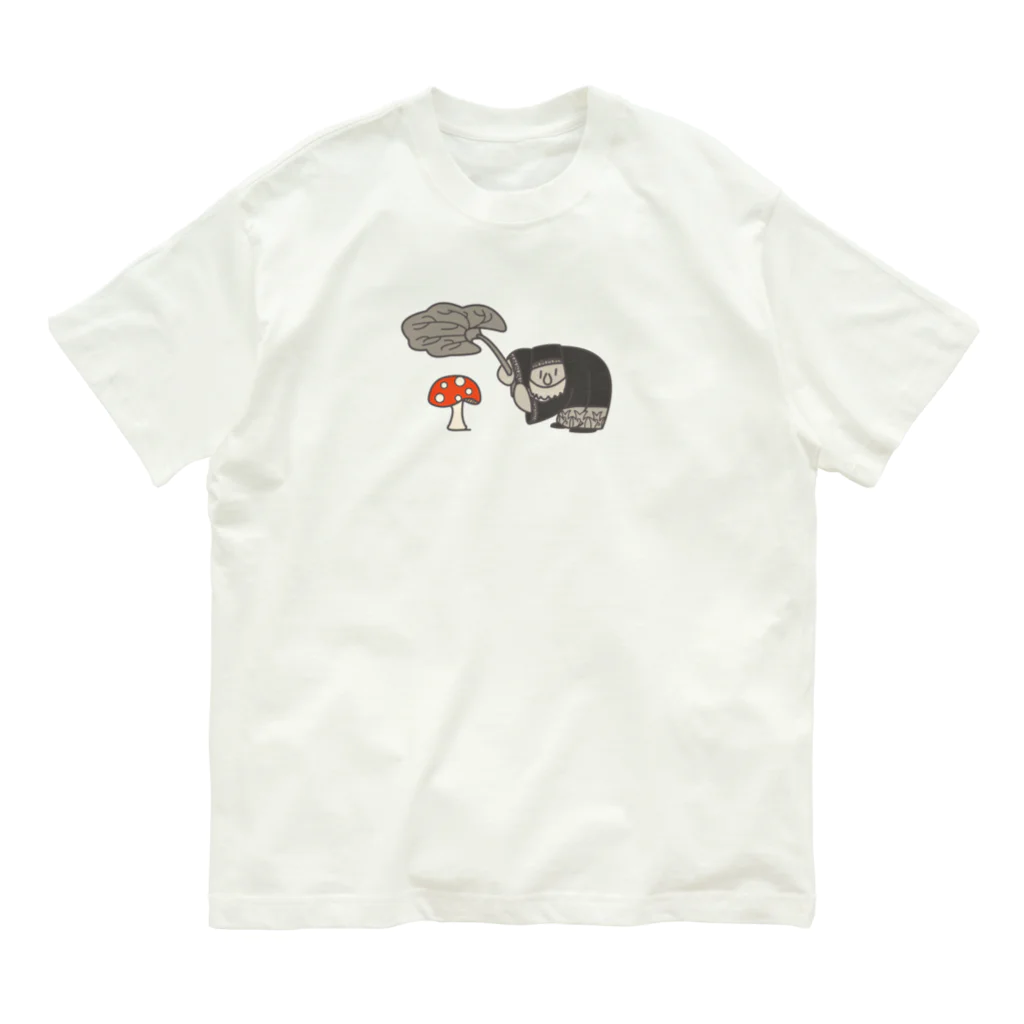 ari designの優しいコロポックル Organic Cotton T-Shirt