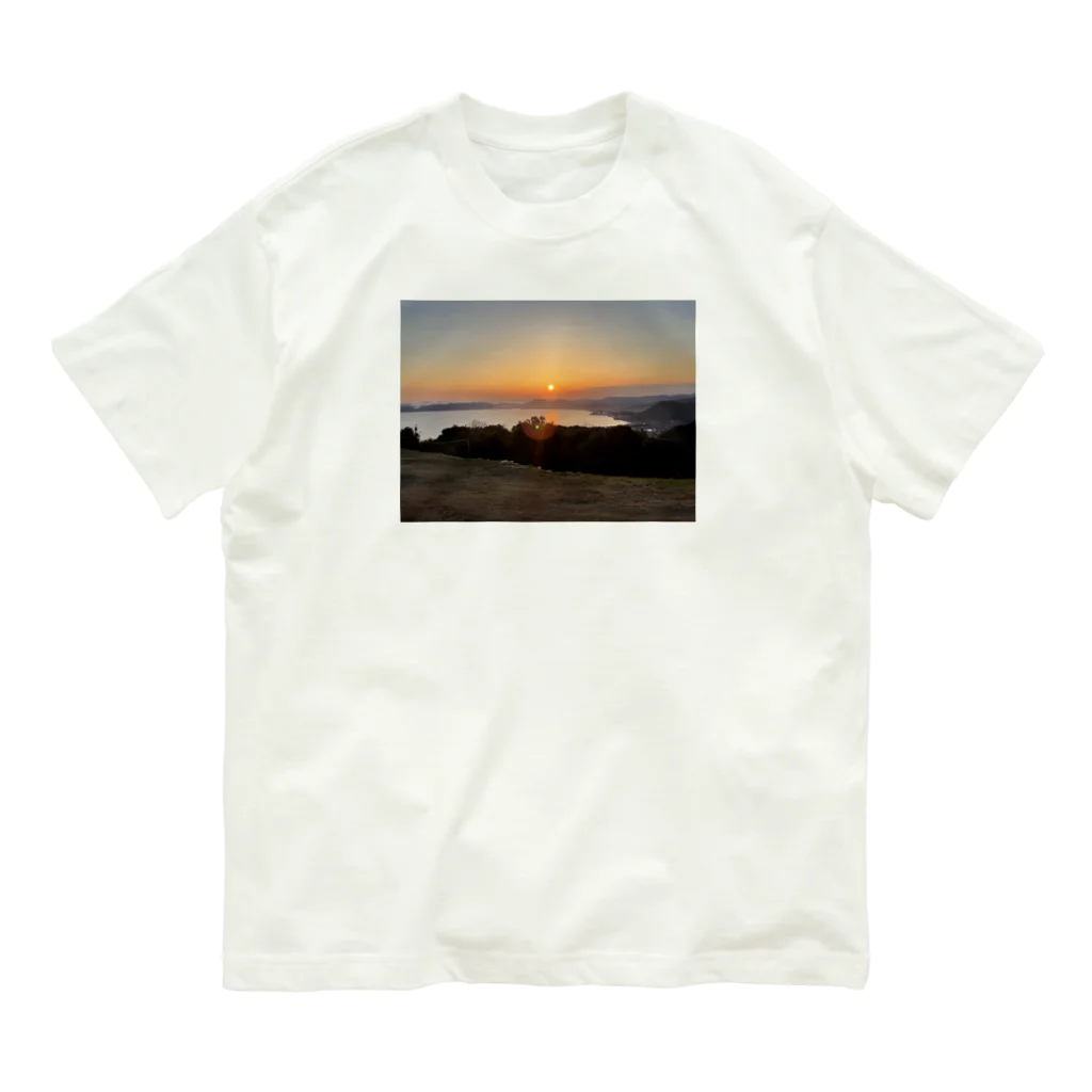 りょうかの夕日 Organic Cotton T-Shirt