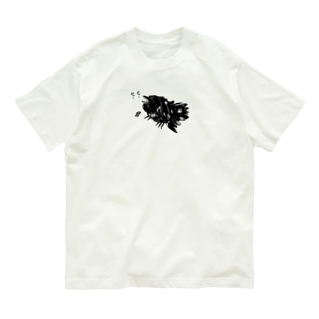 TAKAYAMAのまだらのカラス Organic Cotton T-Shirt