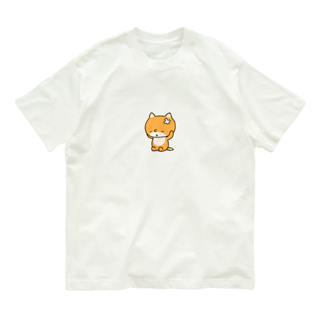 トホホなお店のトホホきつね オーガニックコットンTシャツ