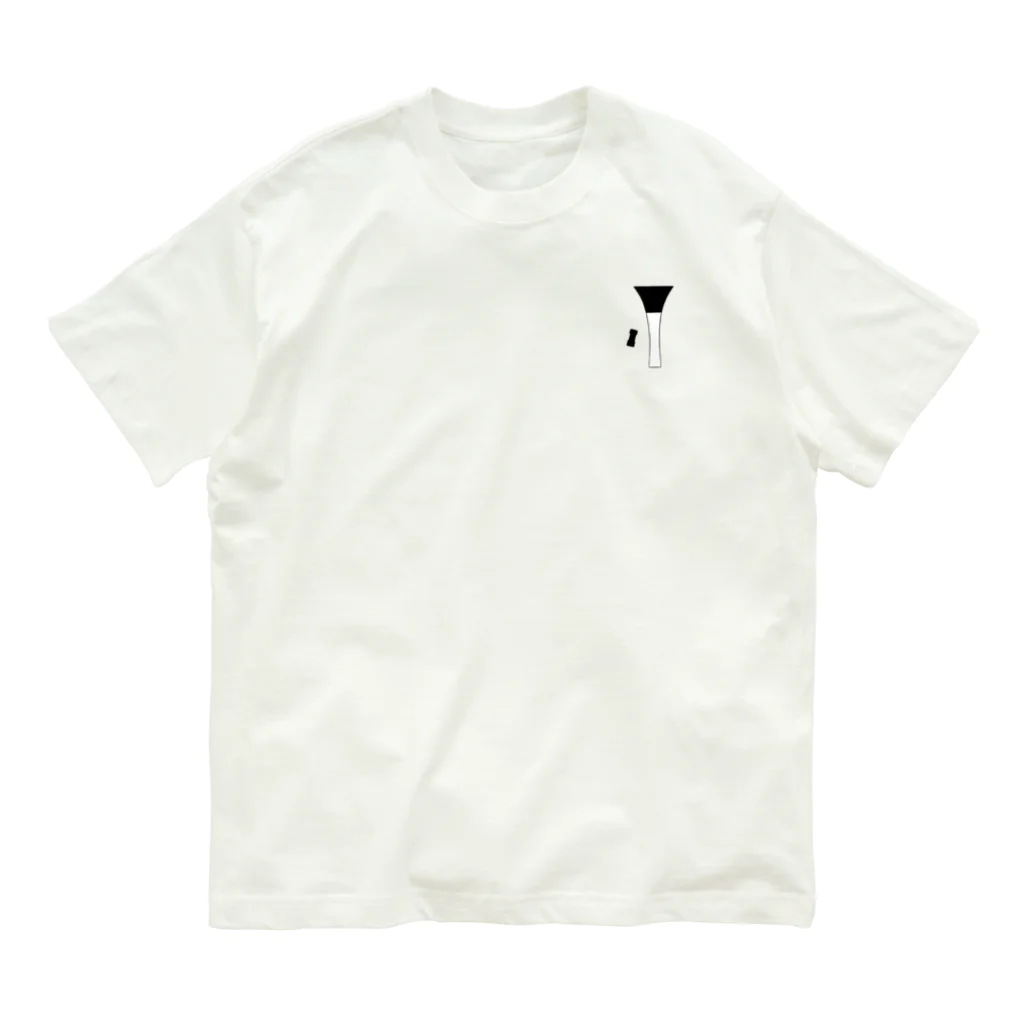 綾錦工房 りこりすの津軽三味線【朧月】 Organic Cotton T-Shirt