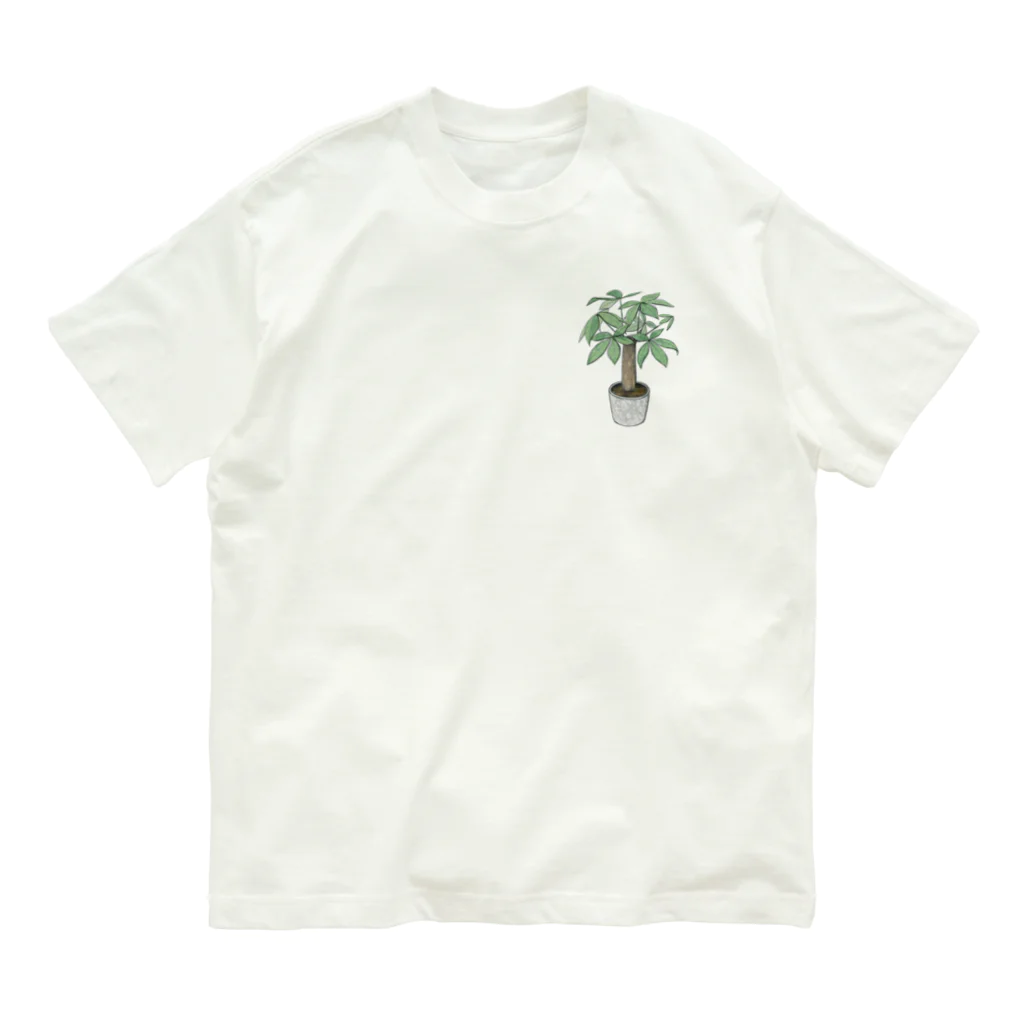 水乃みのるのパキラ Organic Cotton T-Shirt