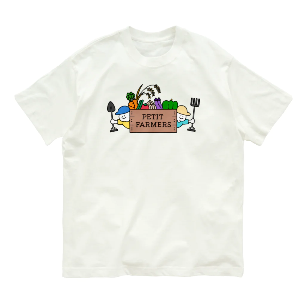 プチファーマーズのプチファーマーズTシャツ オーガニックコットンTシャツ