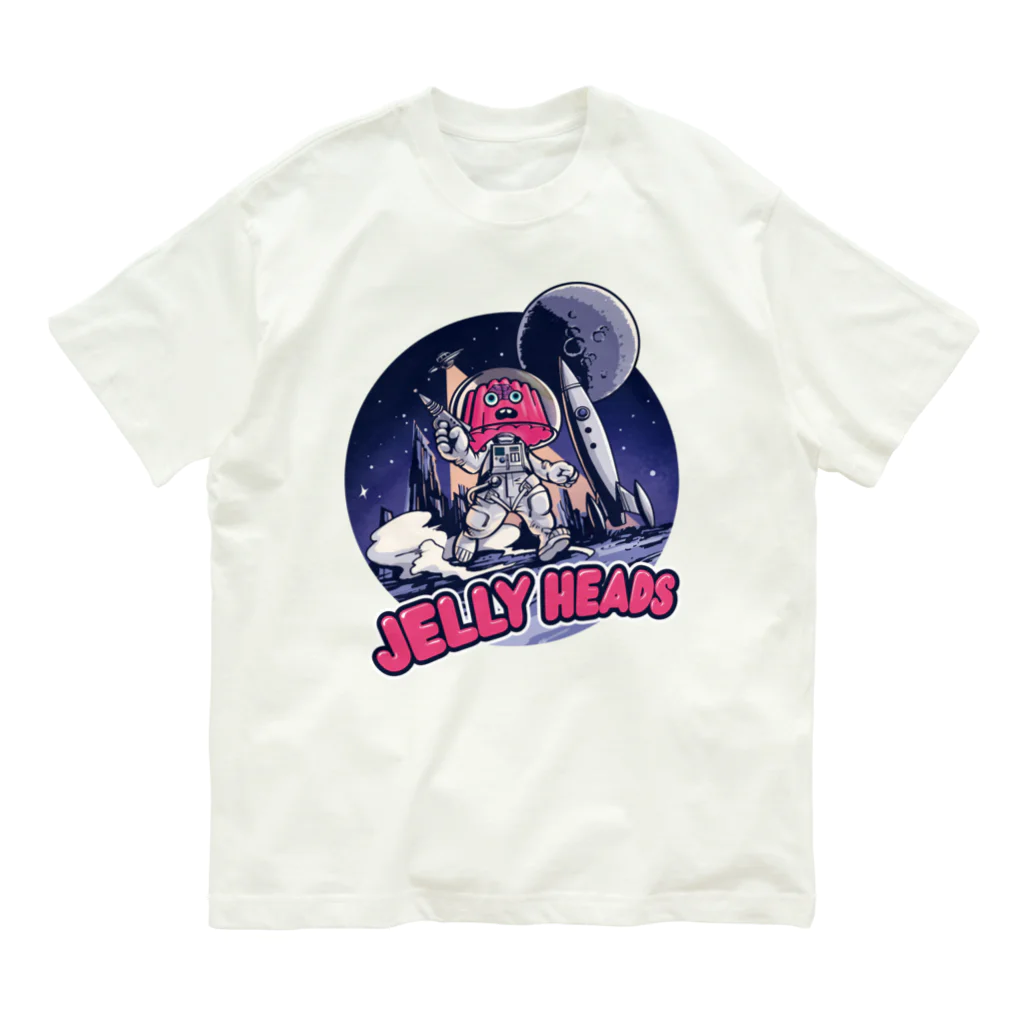 JELLY HEADSのJELLY HEADS ASTRONAUT オーガニックコットンTシャツ