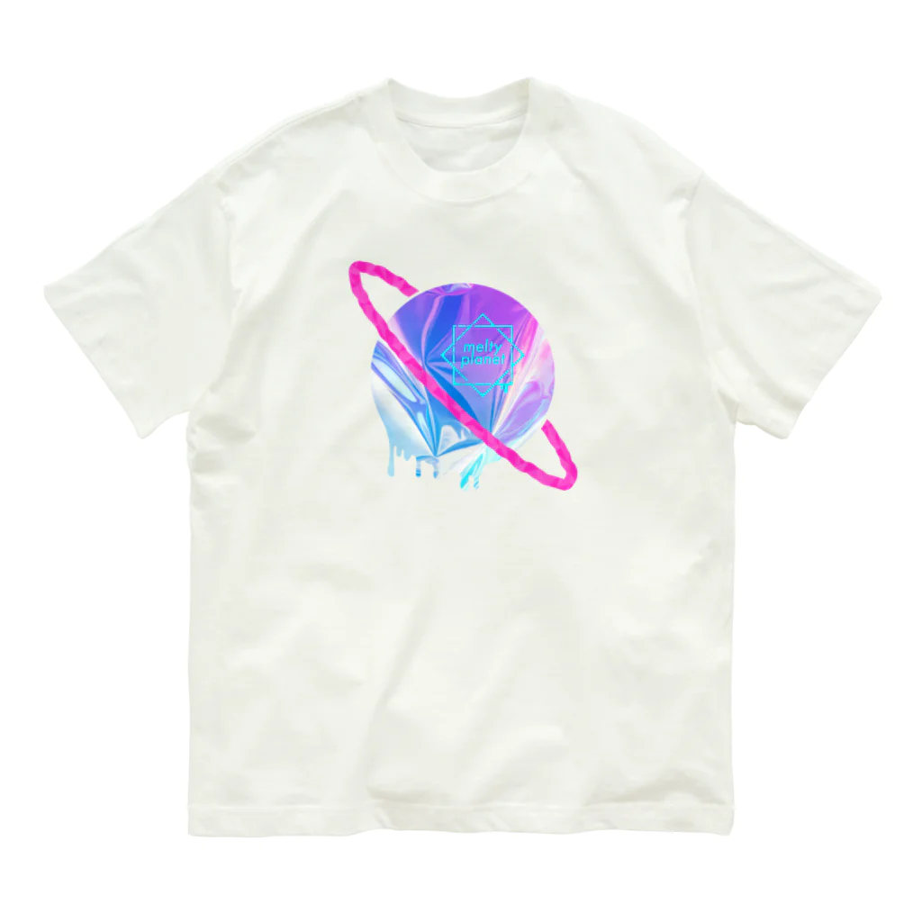 潤のMelty Saturn オーガニックコットンTシャツ