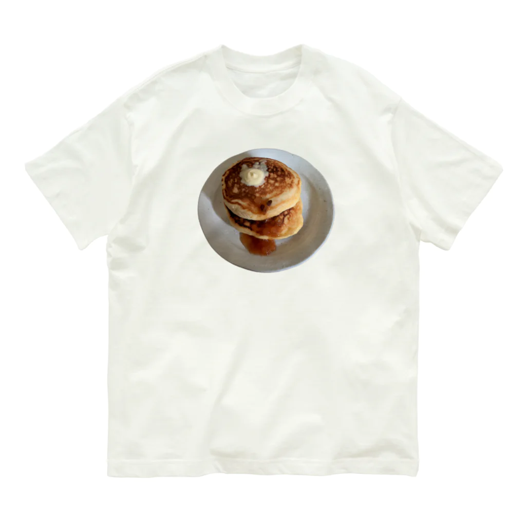 Bejopの飯テロ_ホットケーキ Organic Cotton T-Shirt