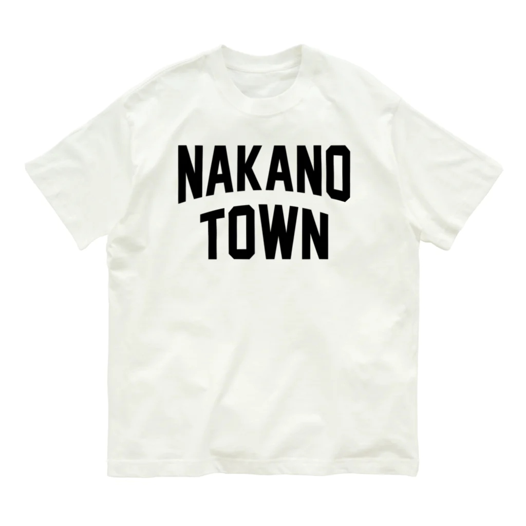 JIMOTOE Wear Local Japanの中能登町市 NAKANO CITY オーガニックコットンTシャツ