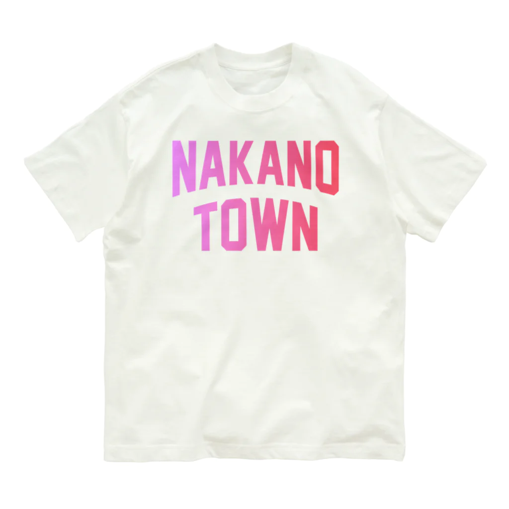 JIMOTOE Wear Local Japanの中能登町 NAKANO TOWN オーガニックコットンTシャツ