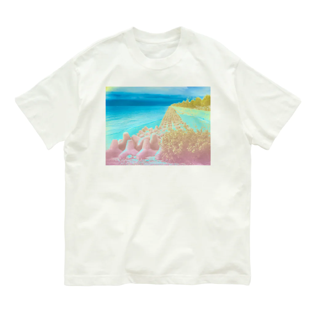 ウナーゴン20億3千万販売所の異界の海 Organic Cotton T-Shirt