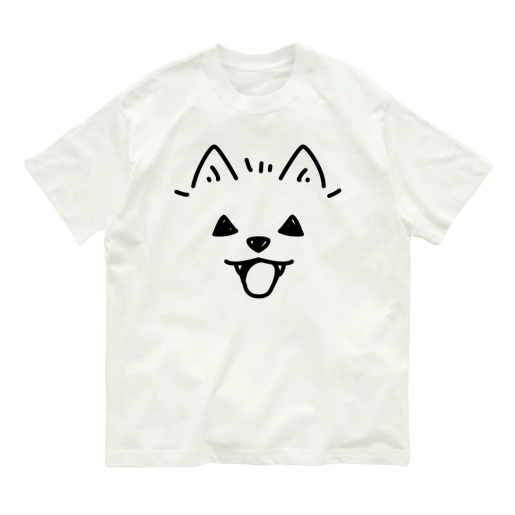 イラスト MONYAAT の近すぎるポメラニアン03　ハロウィン Organic Cotton T-Shirt