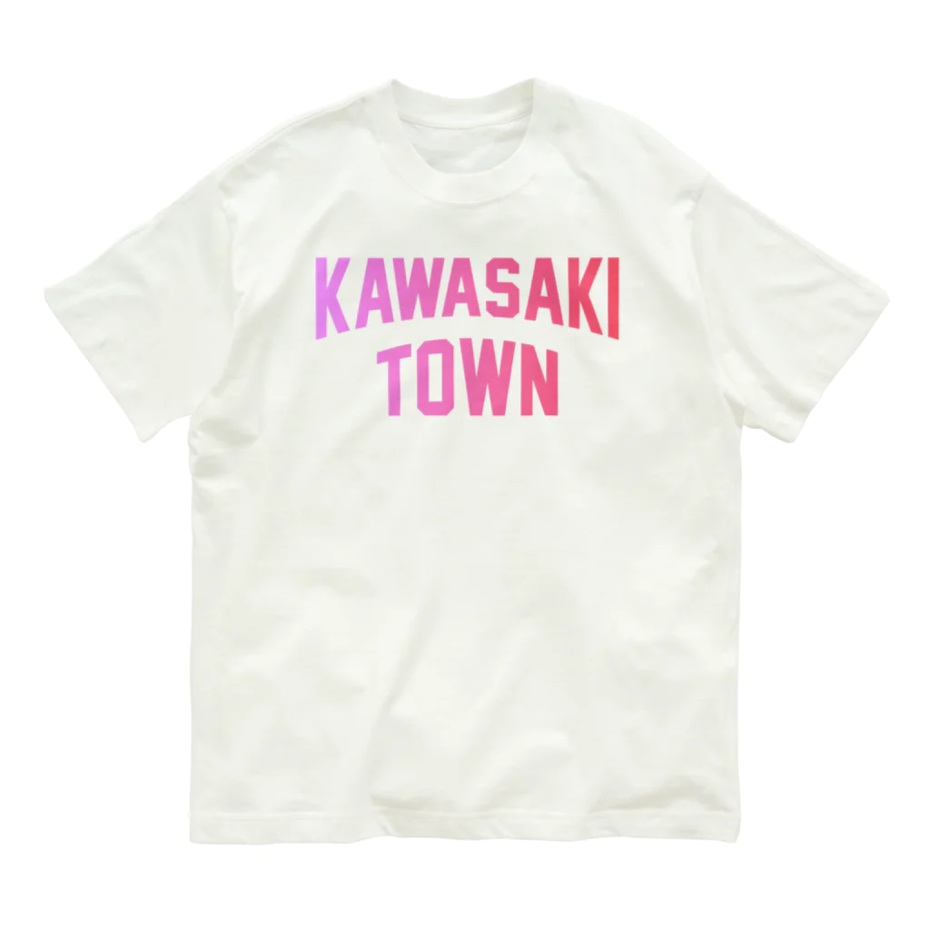 JIMOTOE Wear Local Japanの川崎町 KAWASAKI TOWN オーガニックコットンTシャツ