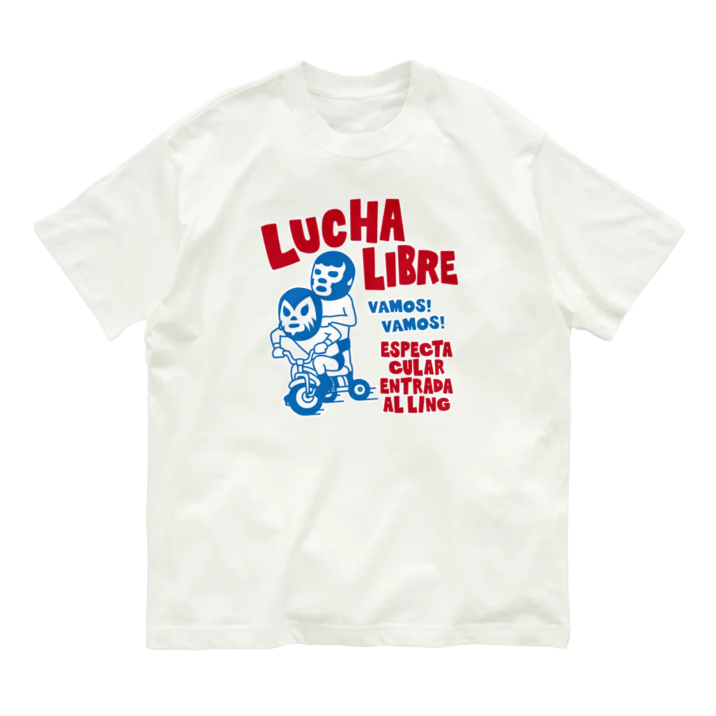 LUCHAのLUCHA LIBRE#148 オーガニックコットンTシャツ