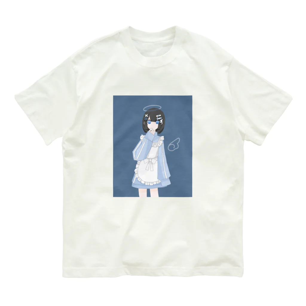 infinity67のさぶかるめいどちゃん オーガニックコットンTシャツ