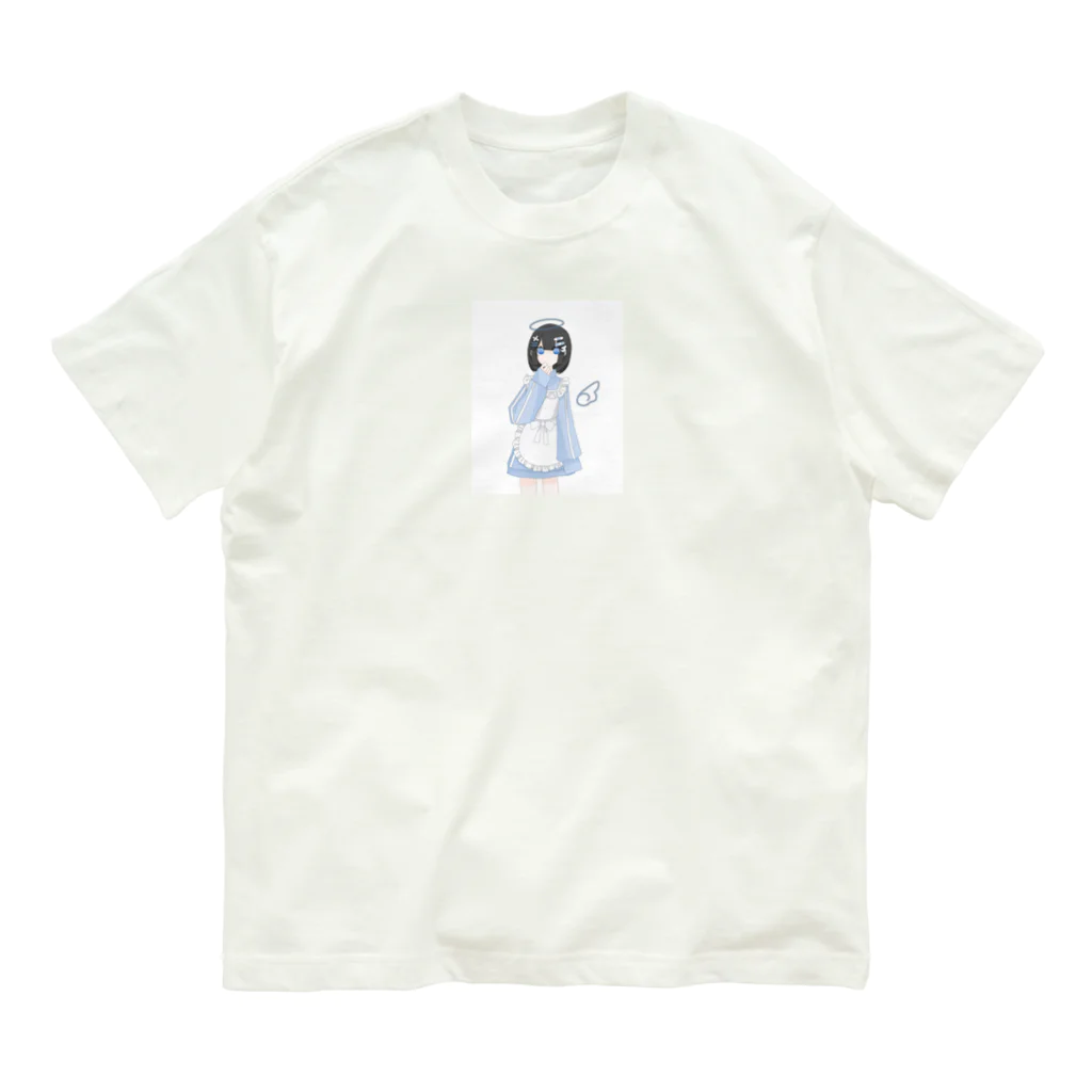 infinity67のさぶかるめいどちゃん オーガニックコットンTシャツ