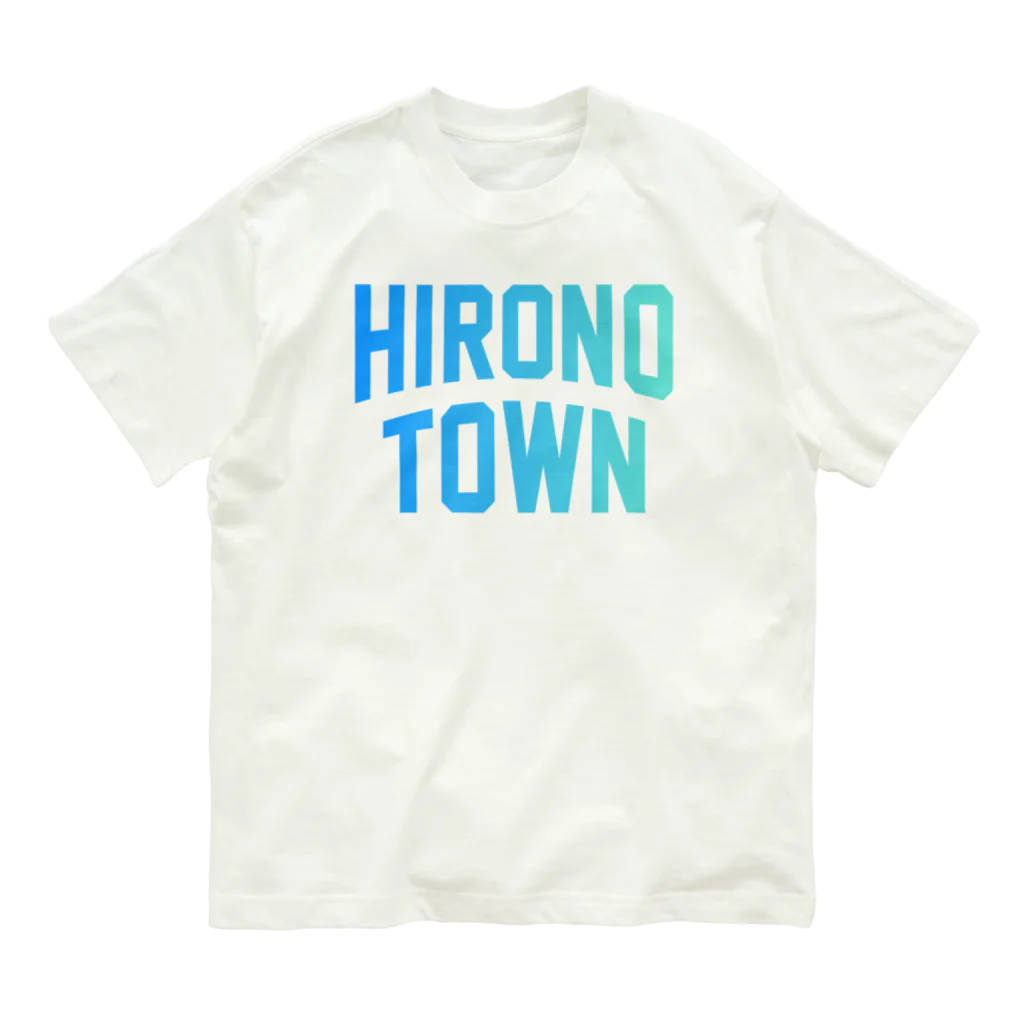 JIMOTOE Wear Local Japanの洋野町 HIRONO TOWN オーガニックコットンTシャツ