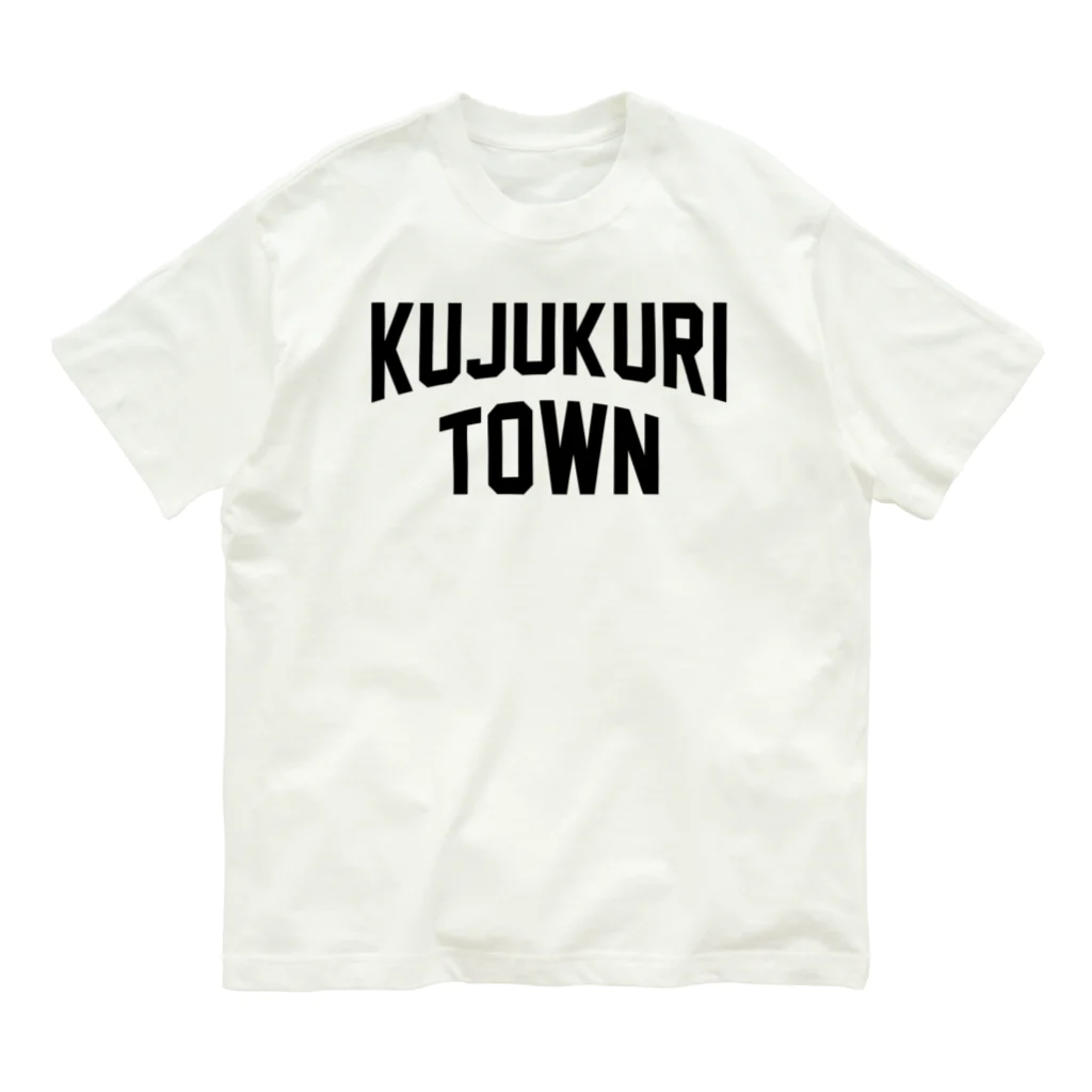 JIMOTOE Wear Local Japanの九十九里町 KUJUKURI TOWN オーガニックコットンTシャツ